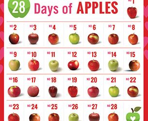 #28DaysofApples