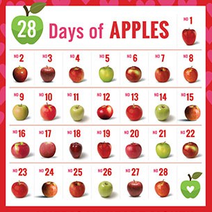 #28DaysofApples