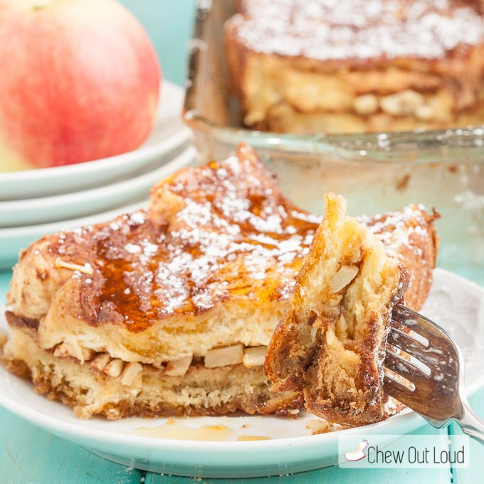 apple texas french toast bake 4 - Rainier Fruit