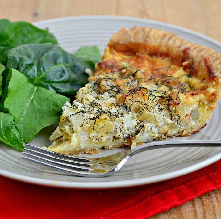 apple fennel quiche e1490204176468 - Rainier Fruit