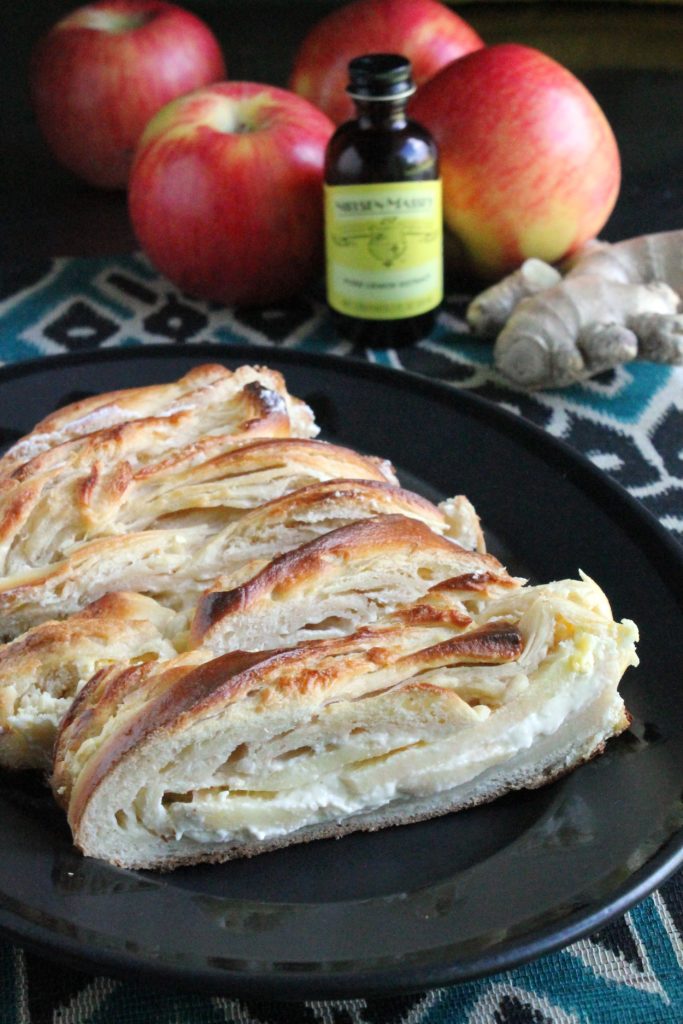 Braided Apple Ginger Danish 9 - Rainier Fruit