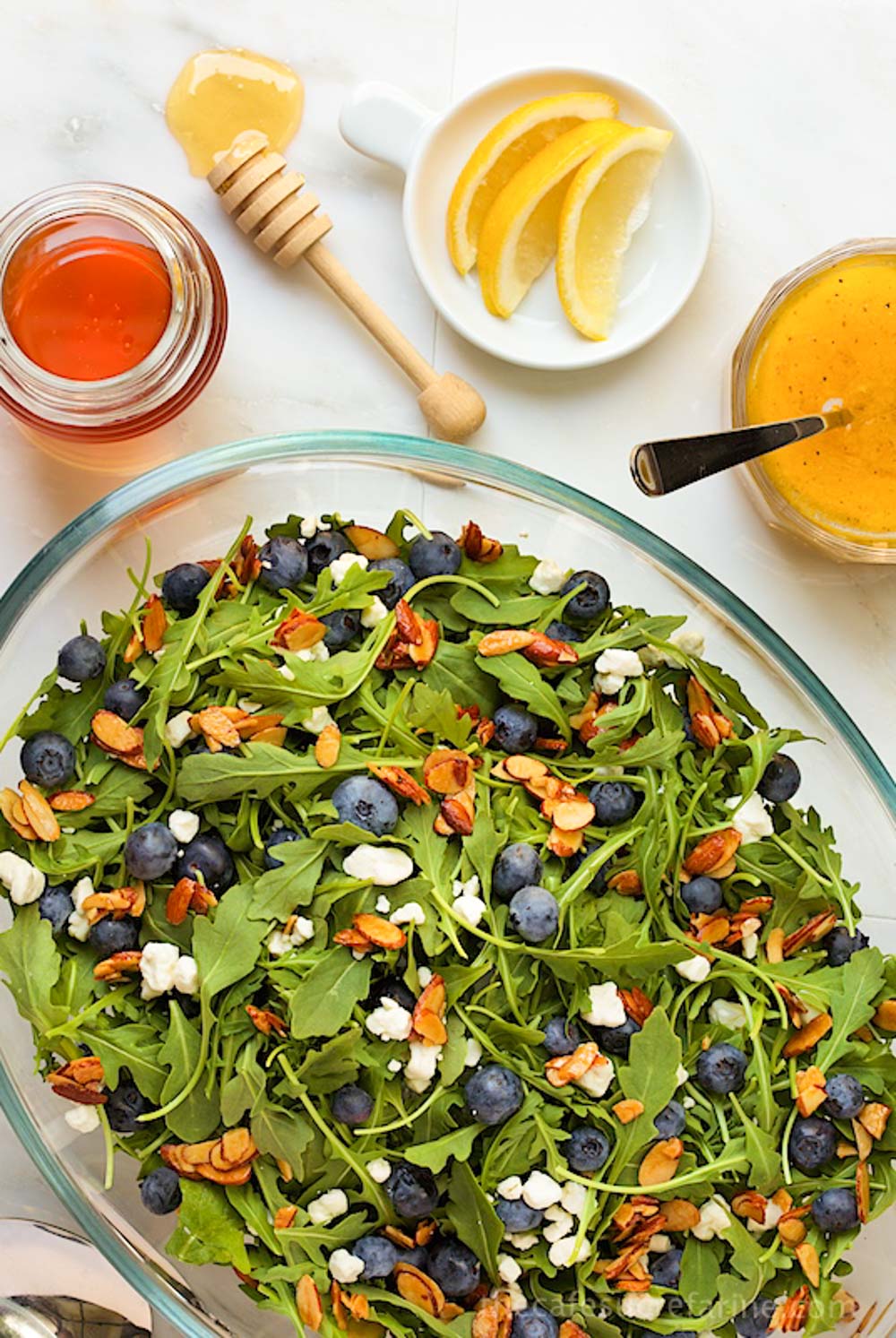 Blueberry Arugula Salad 5 - Rainier Fruit