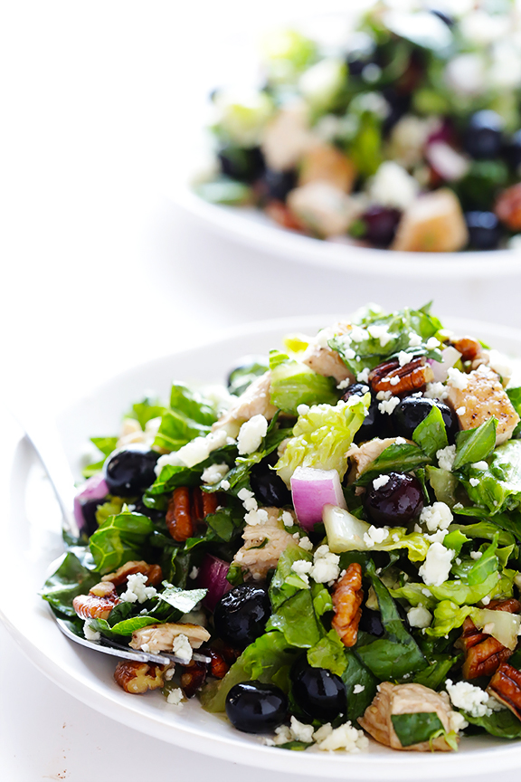 Blueberry Chicken Chopped Salad Developed by Sugar Charm - Rainier Fruit