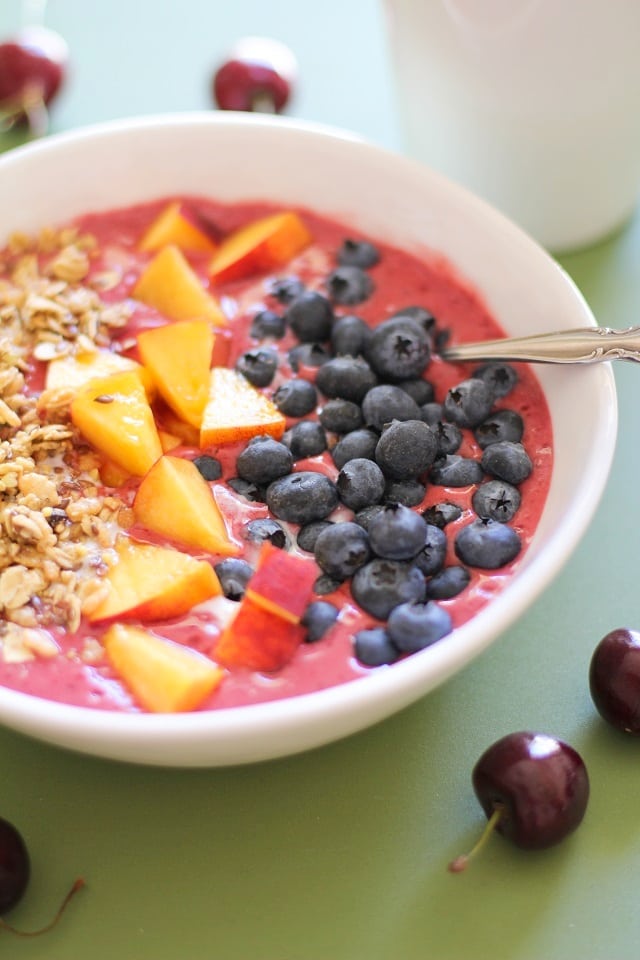 cherry coconut smoothie bowls 0 - Rainier Fruit