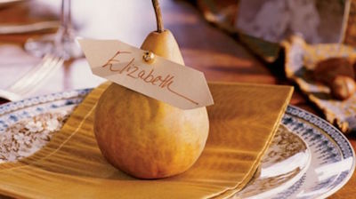 Pear card nameholder - Rainier Fruit