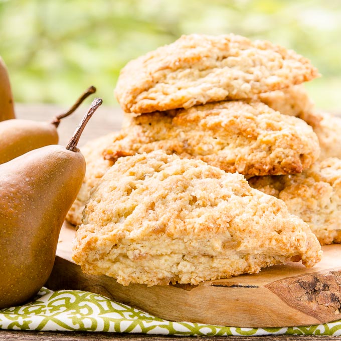 Ginger Pear Scones 4 - Rainier Fruit