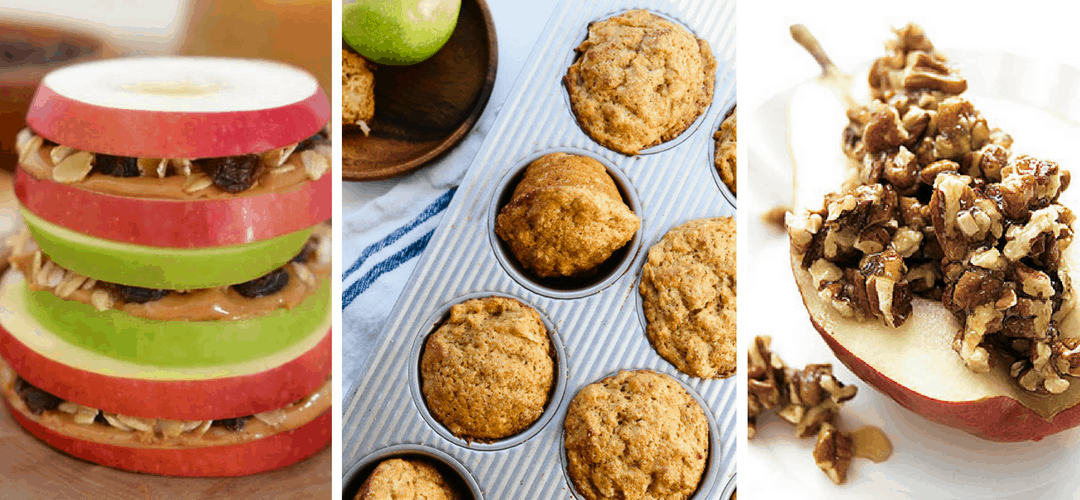 #EatWholesome Apple & Pear Snacks