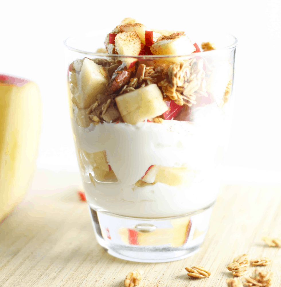 Apple Cinnamon Parfait Rainier Fruit